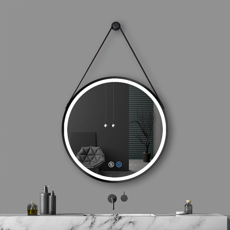 rustic bathroom mirrors