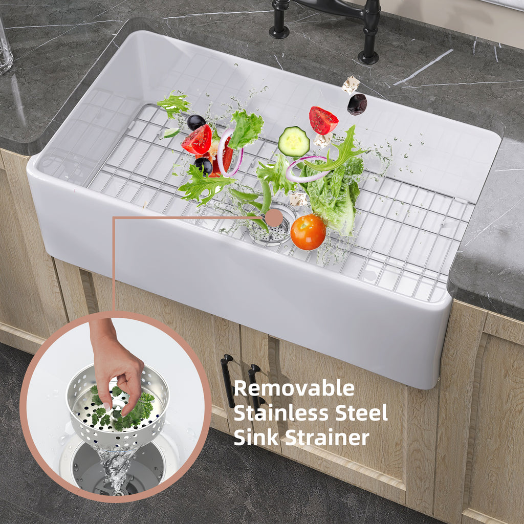 Farmhouse sink grate hotsell